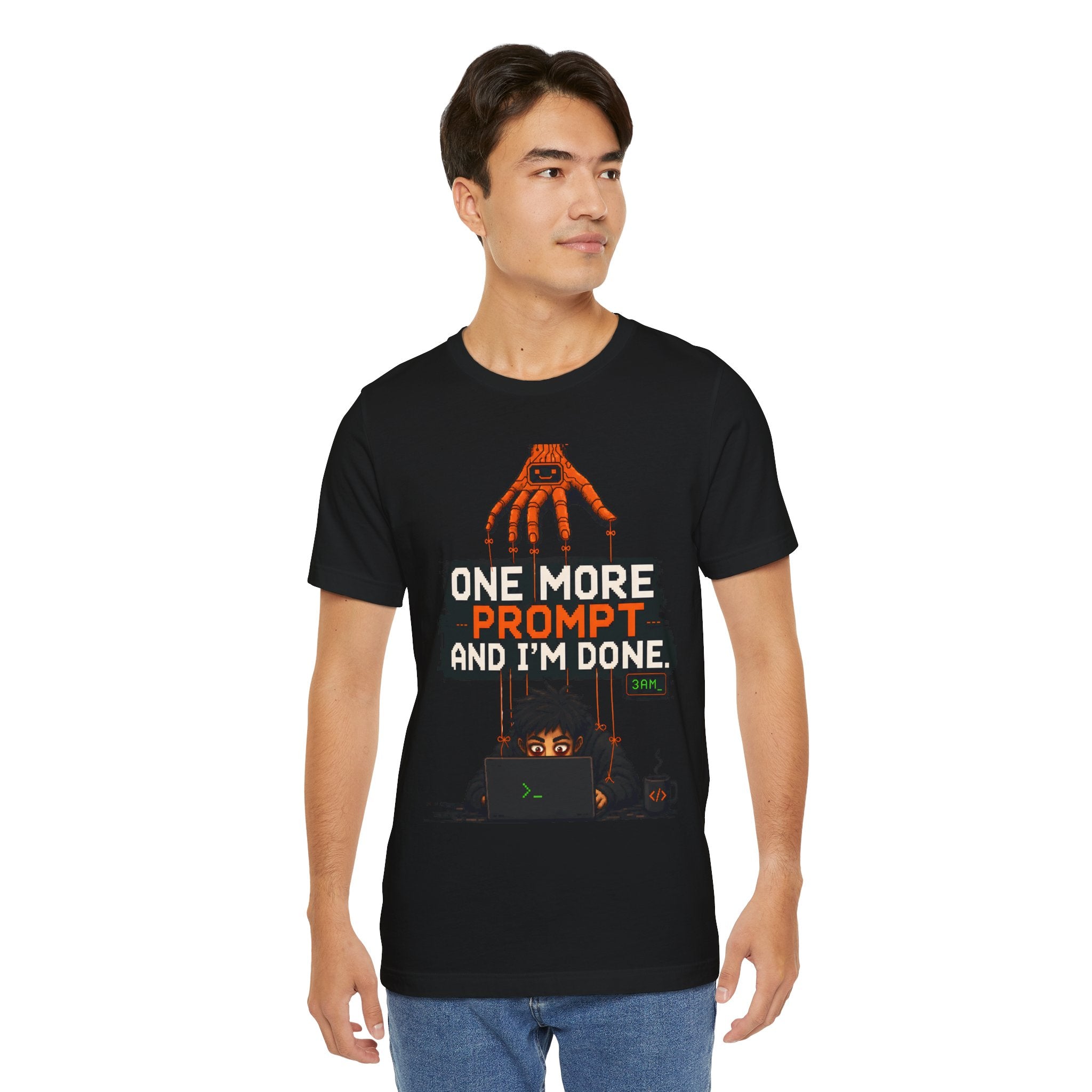 Still Prompting at 3AM? — Funny AI Developer T-Shirt